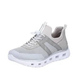 Rieker Sport, RIEKER Sport Slip-On Sneaker Sportschuh, Halbschuh, Freizeitschuh in veganer Verarbeitung