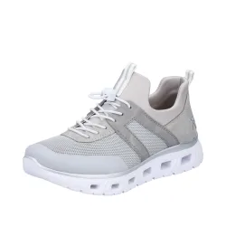 Rieker Sport, RIEKER Sport Slip-On Sneaker Sportschuh, Halbschuh, Freizeitschuh in veganer Verarbeitung