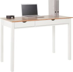 my home Schreibtisch »Gava«, aus massivem Kiefernholz, ideal für das home office, Laptoptisch Breite 120 cm