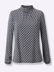 Inspirationen Langarmshirt »Stehkragen-Shirt« 1 Stk.