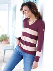 Casual Looks V-Ausschnitt-Pullover »Pullover«