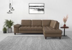 sit&more Ecksofa, mit Ottomane, mit oder ohne Bettfunktion, Bettkasten, Verstellung