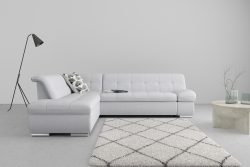 DOMO collection Ecksofa »Mona«, wahlweise mit Bett- und Armlehnfunktion