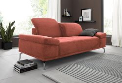 Places of Style 3-Sitzer »Caluna«, mit Sitztiefen- und Kopfteilverstellung