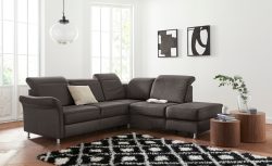 sit&more Ecksofa, inklusive Federkern, wahlweise mit Kopfteilverstellung, Bettfunktion und Stauraum