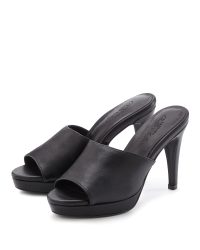 LASCANA Belle Affaire High-Heel-Pantolette, mit leichtem Plateau vegan