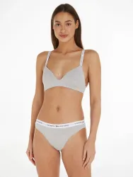 Tommy Hilfiger - Slip mit Bund, für Damen, Grau Melange, Größe M
