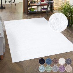 Carpet City Hochflor-Teppich »City Shaggy«, rechteckig, 30 mm Höhe, Teppich Einfarbig Uni, besonders flauschig-weich, ideal für Wohnzimmer & Schlafzimmer