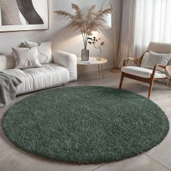 my home Teppich »Banji«, rund, Uni Farben, weich und flauschig, auch als Läufer & in rund erhältlich