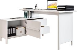 Home affaire Schreibtisch »Liva«, Breite 140-220 cm