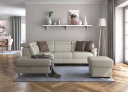 sit&more Ecksofa »Freetown«, inklusive Kopfteilverstellung und komfortablem Federkern, wahlweise mit Bettfunktion und Stauraum