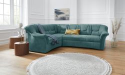DOMO collection Ecksofa »Sarafina«, wahlweise mit Bettfunktion, optional mit Federkern