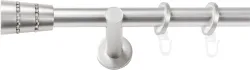 SN DECO GROUP Gardinenstange Ø 19 mm 1 läufig-läufig Fixmass;kürzbar