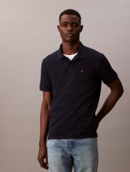 Calvin Klein Jeans Poloshirt »SS CASUAL PIQUE CLASSIC POLO«, Mit Rundhalsausschnitt