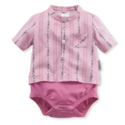 ISA Baby Body Edelweiss mit Brusttasche