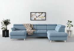 sit&more Wohnlandschaft, inklusive Kopfteilverstellung, wahlweise mit Bettfunktion und Bettkasten