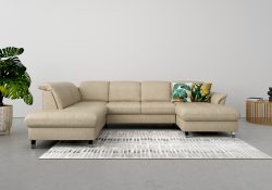 sit&more Wohnlandschaft, wahlweise mit Kopfteilverstellung, Bettfunktion und Stauraum