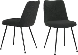 mutoni - Stuhl Arcwell (2er-Set), One Size