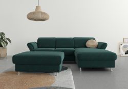 sit&more Ecksofa, wahlweise mit Bettfunktion, Bettkasten und Kopf- und Armteilverstellung