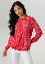 Aniston SELECTED Shirtbluse, mit sportiven Bündchen - NEUE KOLLEKTION