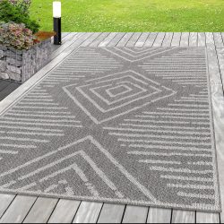 Ayyildiz Teppiche Teppich »ARUBA«, rechteckig, 6 mm Höhe, Pflegeleicht, Modern, In- und Outdoor geeignet