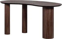 Design Konsolentisch/Schreibtisch „Sun“ aus massiven Teakholz De Eekhoorn