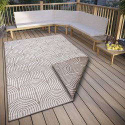 HANSE Home Teppich »Pangli, Wendeteppich«, rechteckig, In und Outdoor, Flachgewebe, wendbar, wetterfest, pflegeleicht, robust