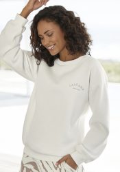 LASCANA Sweatshirt »-Pullover«, mit weiten Ärmeln, Loungewear