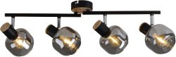 NAEVE Deckenlampe 4ER SPOT FUMOSO