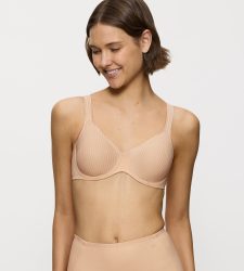 Modern Soft + Cotton BH mit Bügel, ungefüttert in beige