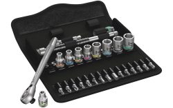 Wera Zyklop Metal 8100 SA 8 Steckschlüsselsatz metrisch 1/4 (6.3 mm) 28teilig 05004018001