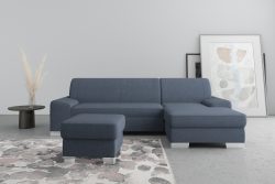 DOMO collection Ecksofa »Anzio«, wahlweise mit Bettfunktion und Federkern