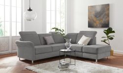 sit&more Ecksofa, inklusive Federkern, wahlweise mit Kopfteilverstellung, Bettfunktion und Stauraum
