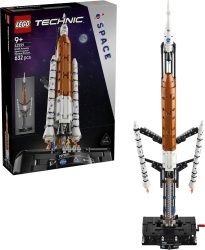 LEGO® - 42221 NASA Artemis SLS-Schwerlastrakete, Multicolor