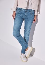STREET ONE 5-Pocket-Jeans »Style Jane« im Destroyed-Look