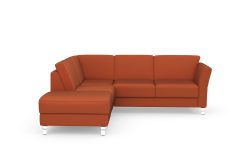 sit&more Ecksofa »Visby V«, Wahlweise mit Bettfunktion und Stauraum, frei im Raum stellbar, mit Federkern, auch erhältlich in dem besonders leicht mit Wasser zu reinigendem 