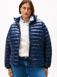 Tommy Hilfiger Curve Steppjacke »CRV LW PADDED SLIM JACKET«, mit Kapuze, in grossen Grössen