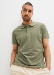 bonprix Poloshirt »Piqué-Poloshirt aus reiner Baumwolle«, Piqué-Poloshirt aus reiner Baumwolle