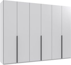 Wimex Kleiderschrank »Mugano,in 8 Breiten,3 Höhen,2 Tiefen, viele Farben, Made in Germany«, (in Basic oder Premium Ausstattung mit 2 weiteren Einlegeböden), mit langen oder kurzen Griffen aus Metall, mit oder ohne Spiegel