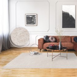 Paco Home Teppich »Barcelona 610«, rechteckig, Kurzflor, meliert, strapazierfähige Qualität, Wohnzimmer