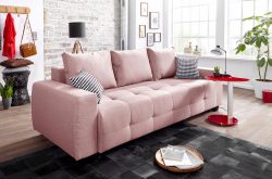 COLLECTION AB, COLLECTION AB Schlafsofa, mit Bettfunktion und Bettkasten, inkl. losen Rücken- und Zierkissen, frei im Raum stellbar