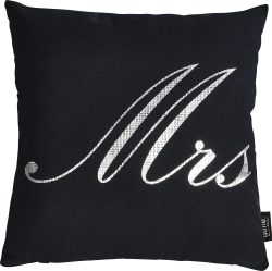done.® Dekokissen »Stone Mrs«, (1 St.), mit Schriftzug Mrs