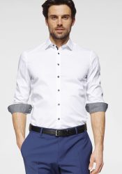 OLYMP Businesshemd »No. Six super slim« super slim, Comfort Stretch, bügelleicht