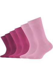 Camano Socken, (Packung, 6 Paar), Hoher Anteil an gekämmter Baumwolle