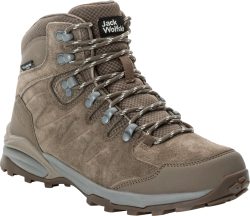 Jack Wolfskin, Jack Wolfskin Wasserdichte Wanderschuhe Damen Refugio Texapore Mid Women 37 chestnut chestnut