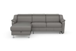 sit&more Ecksofa »Freetown«, inklusive Kopfteilverstellung und komfortablem Federkern, wahlweise mit Bettfunktion und Bettkasten