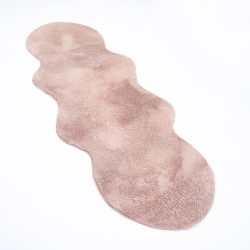 Paco Home Fellteppich »Pelt 640«, fellförmig, Kunstfell, Uni Farben, sehr weicher Flor
