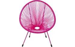 KARE Design - Sessel Acapulco Mono pink, One Size, Rosa