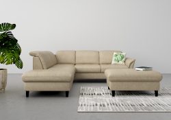 sit&more Ecksofa, wahlweise mit Kopfteilverstellung, Bettfunktion und Stauraum