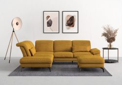 sit&more Ecksofa »Cabana«, Ottomane, wahlweise mit Sitztiefen-,Armlehnen- und Kopfteilfunktion